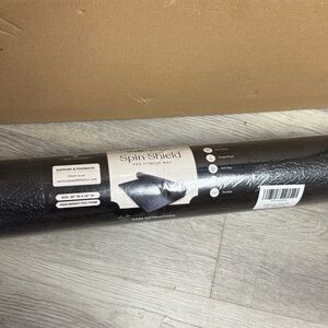 Spin Shield Pro Fitness Mat - Black